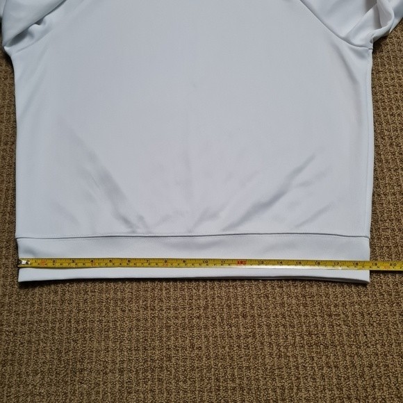 Nike Swoosh NSW Pullover Sweatshirt Crew Silver Logo Tape Silver S Rare Find - Picture 12 of 12